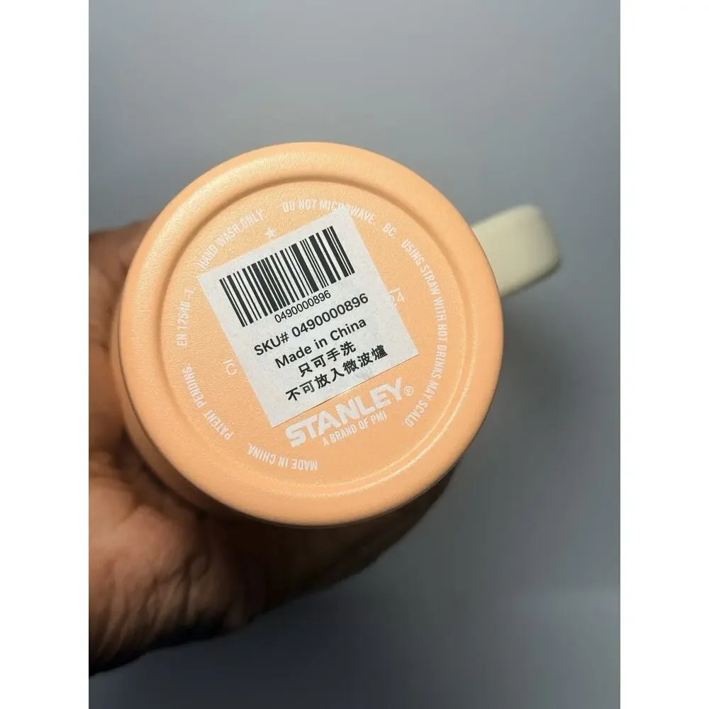 Stanley X Starbucks Hong Kong Limited Edition PEACH GRADIENT 40oz Tumbler BNWT - Picture 5 of 7
